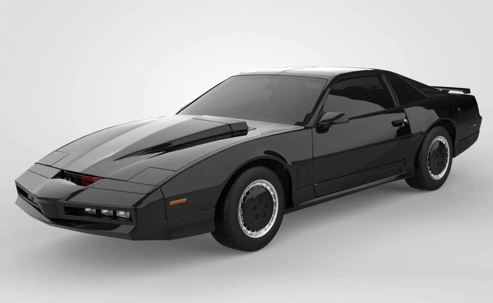 Knight Rider 3D model_0