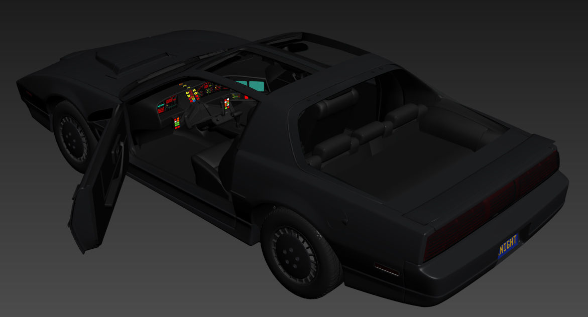 Knight Rider 3D model_10
