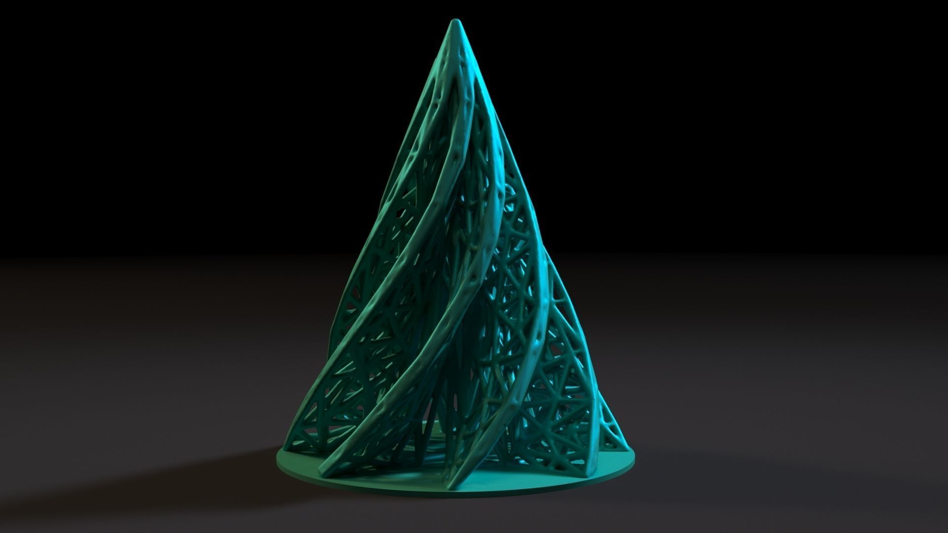 Christmas tree 4 3D print model_3