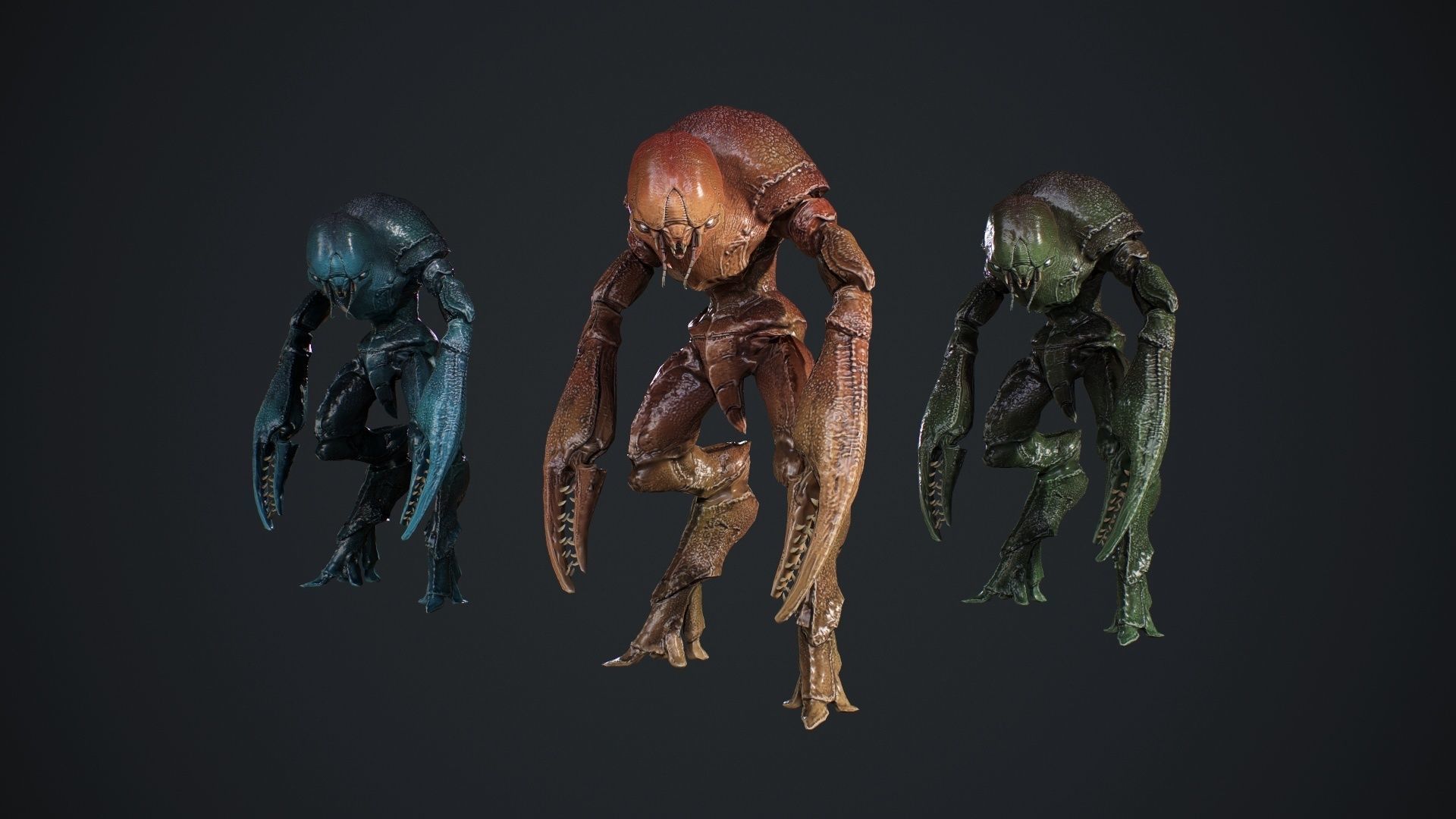 Creatures Super Pack  3D Model Collection_22