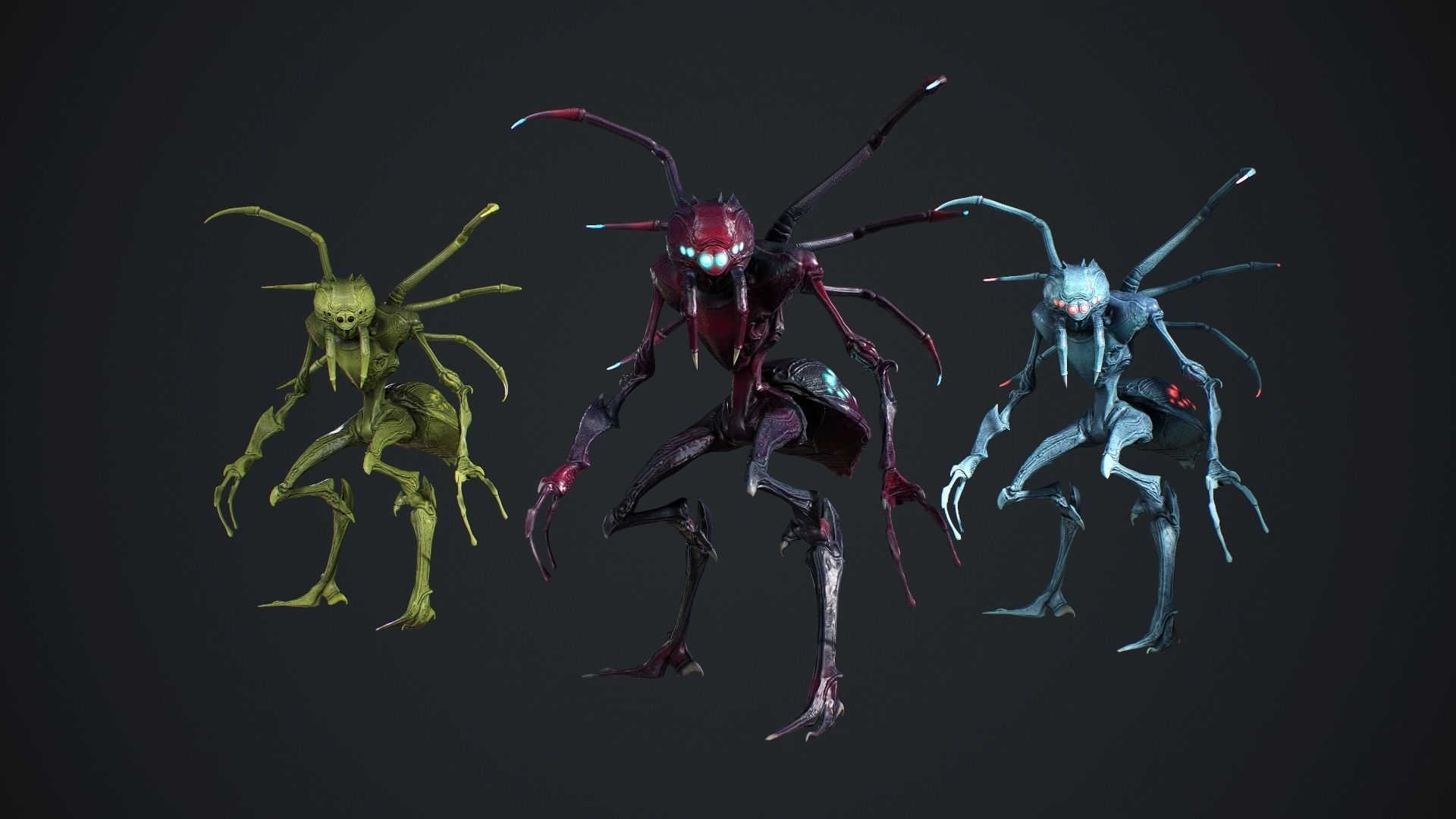 Creatures Super Pack  3D Model Collection_23
