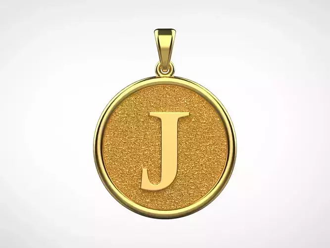 Pendant Letter J N39