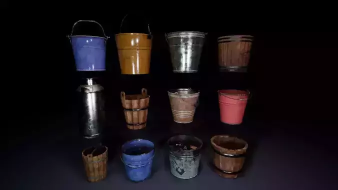 Buckets  12 Assets