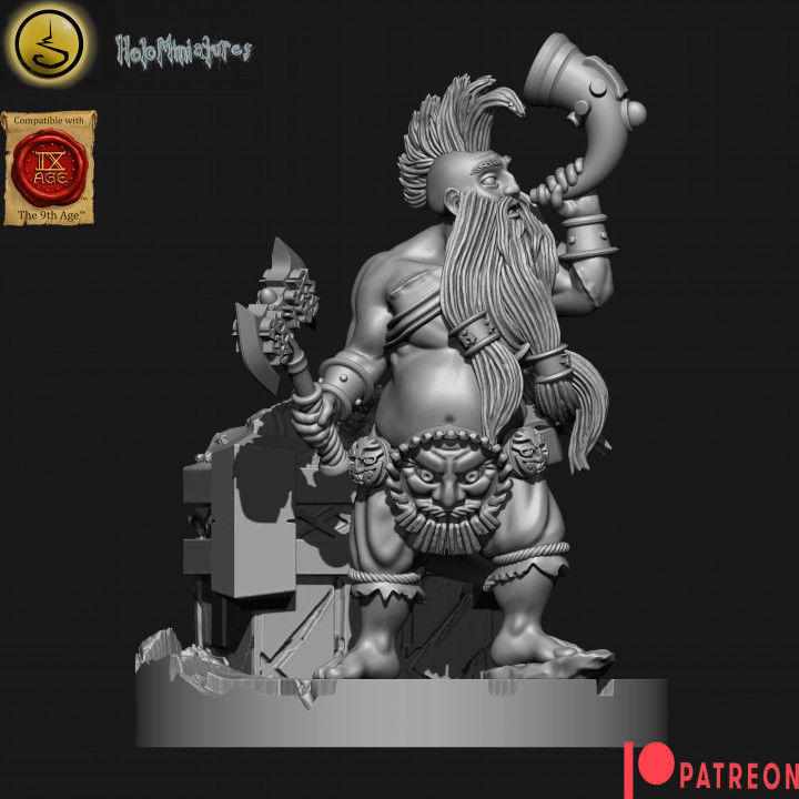 Dwarf seekers 3D print model_10