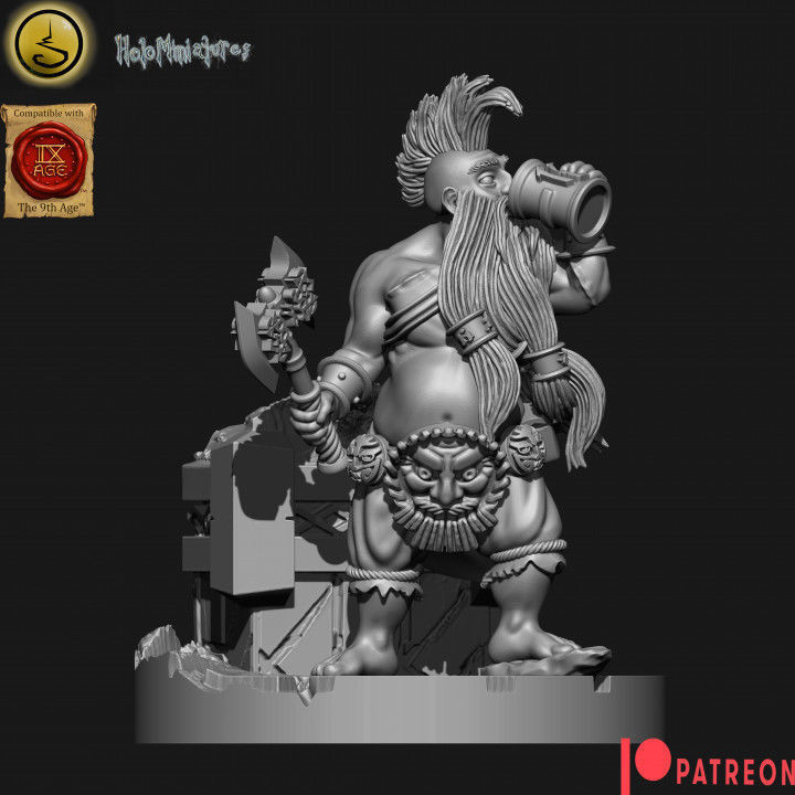 Dwarf seekers 3D print model_3