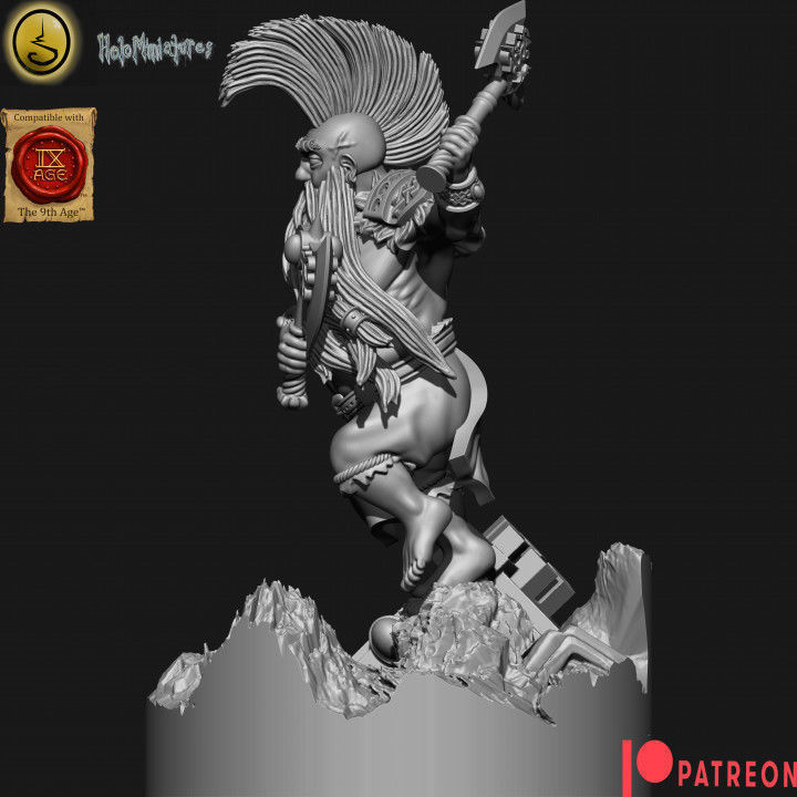 Dwarf seekers 3D print model_15