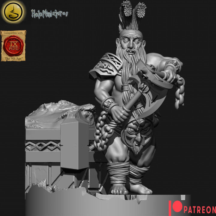 Dwarf seekers 3D print model_7