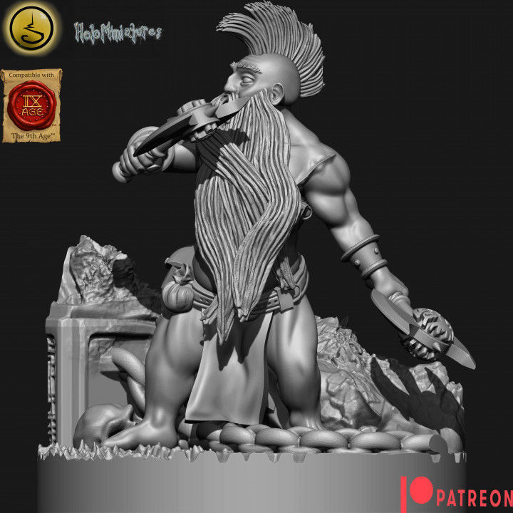 Dwarf seekers 3D print model_14
