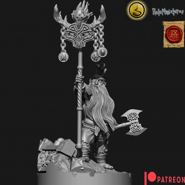Dwarf seekers 3D print model_9