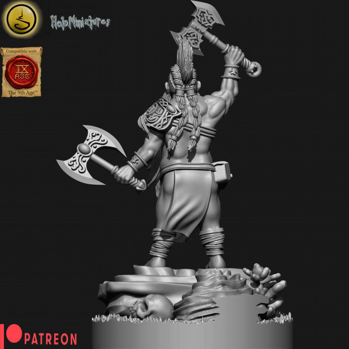 Dwarf seekers 3D print model_17