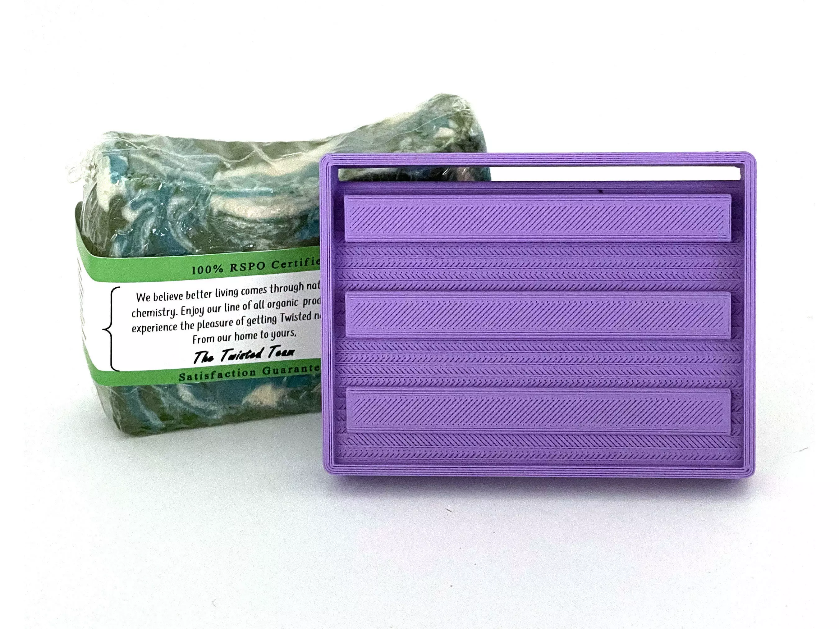Self-Draining Soap Coaster 3D Printable Soap Dish 3D print model_0
