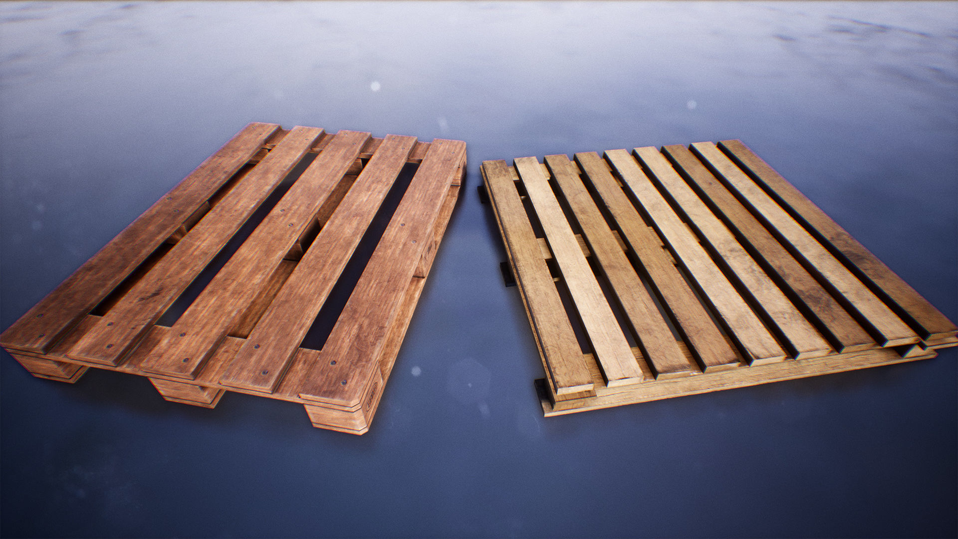 Boxes And Crates 19 Assets Low-poly 3D model_15