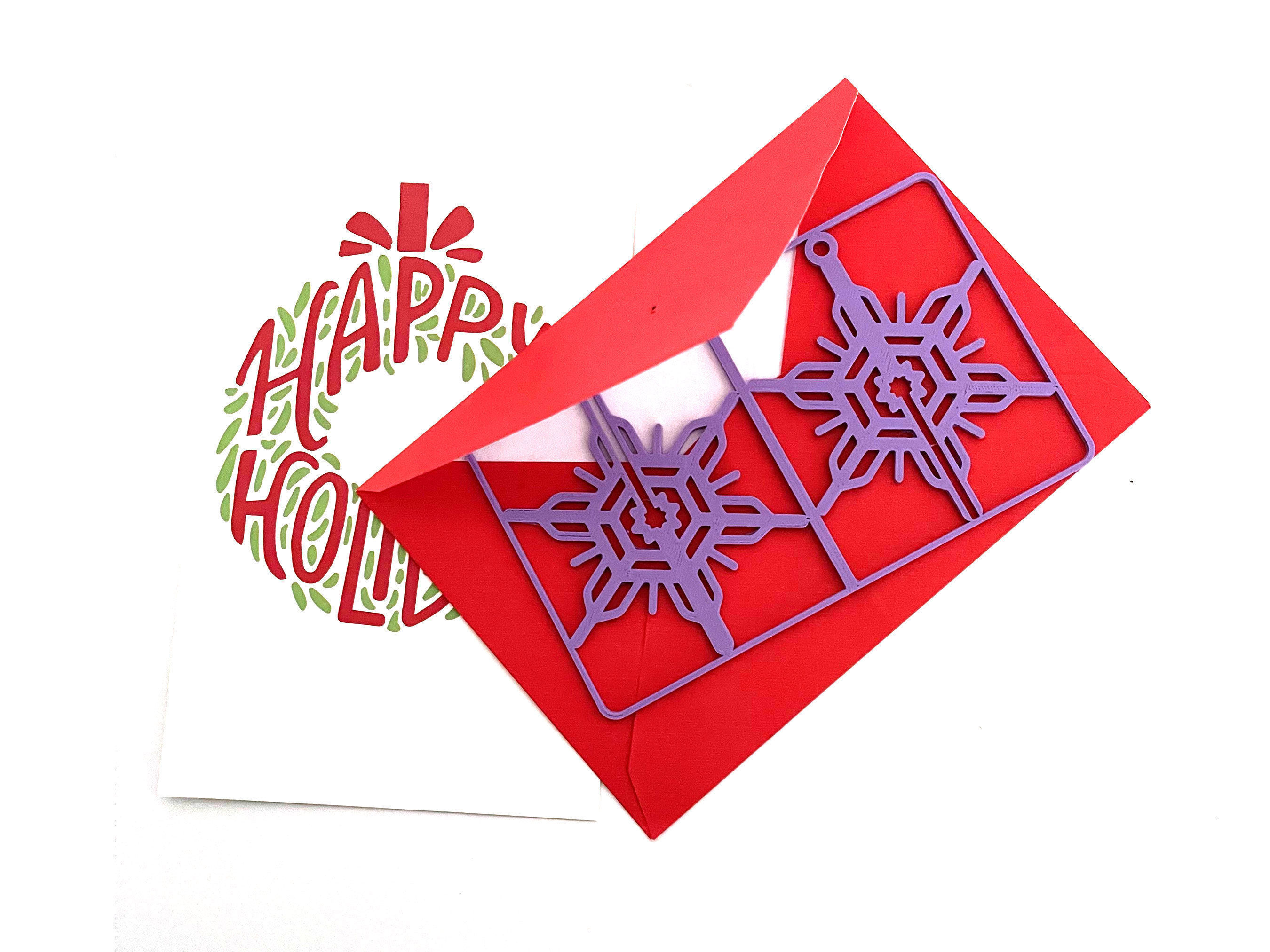 Snow Stocking Sprue 3D Printable Royalty Free Holiday Ornament 3D print model_6