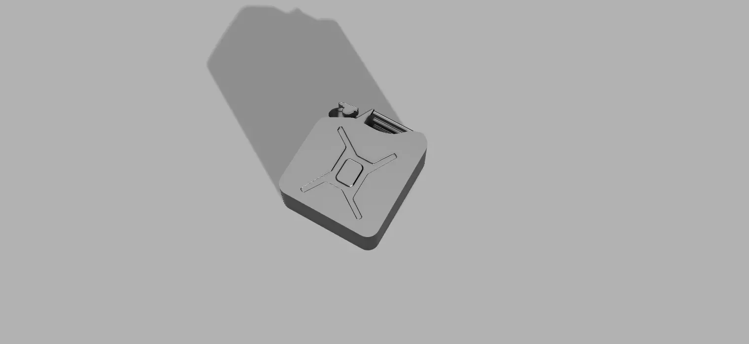 Car Jerry Cans 3D print model_0