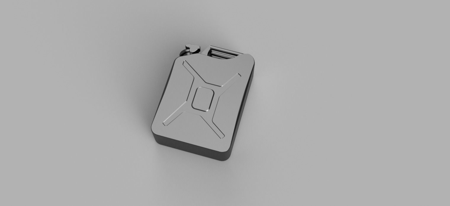 Car Jerry Cans 3D print model_1