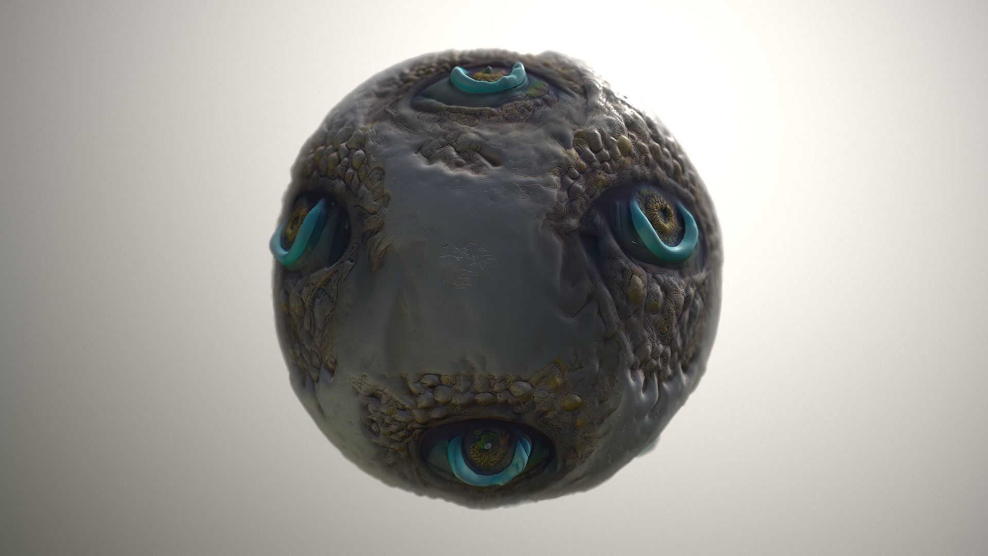 Material Skin Monster 13 Seamless PBR Texture Texture_19