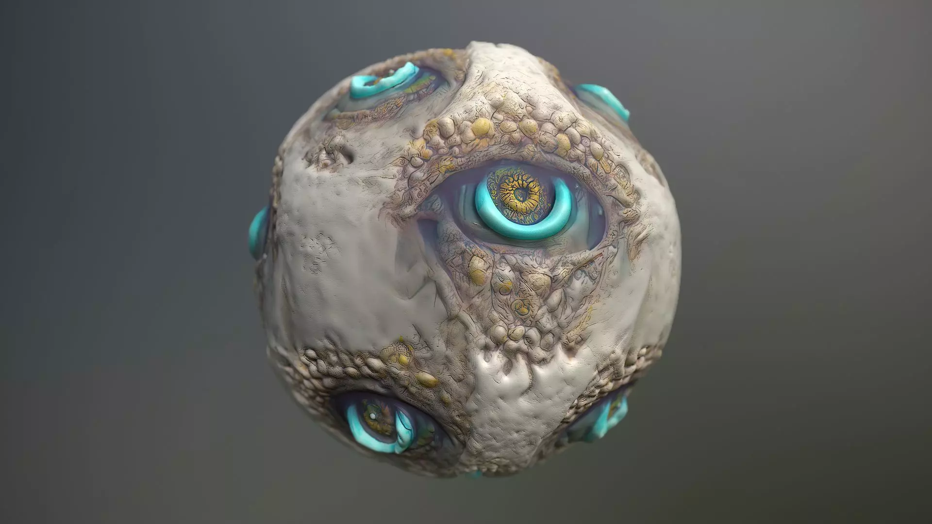 Material Skin Monster 13 Seamless PBR Texture Texture_0