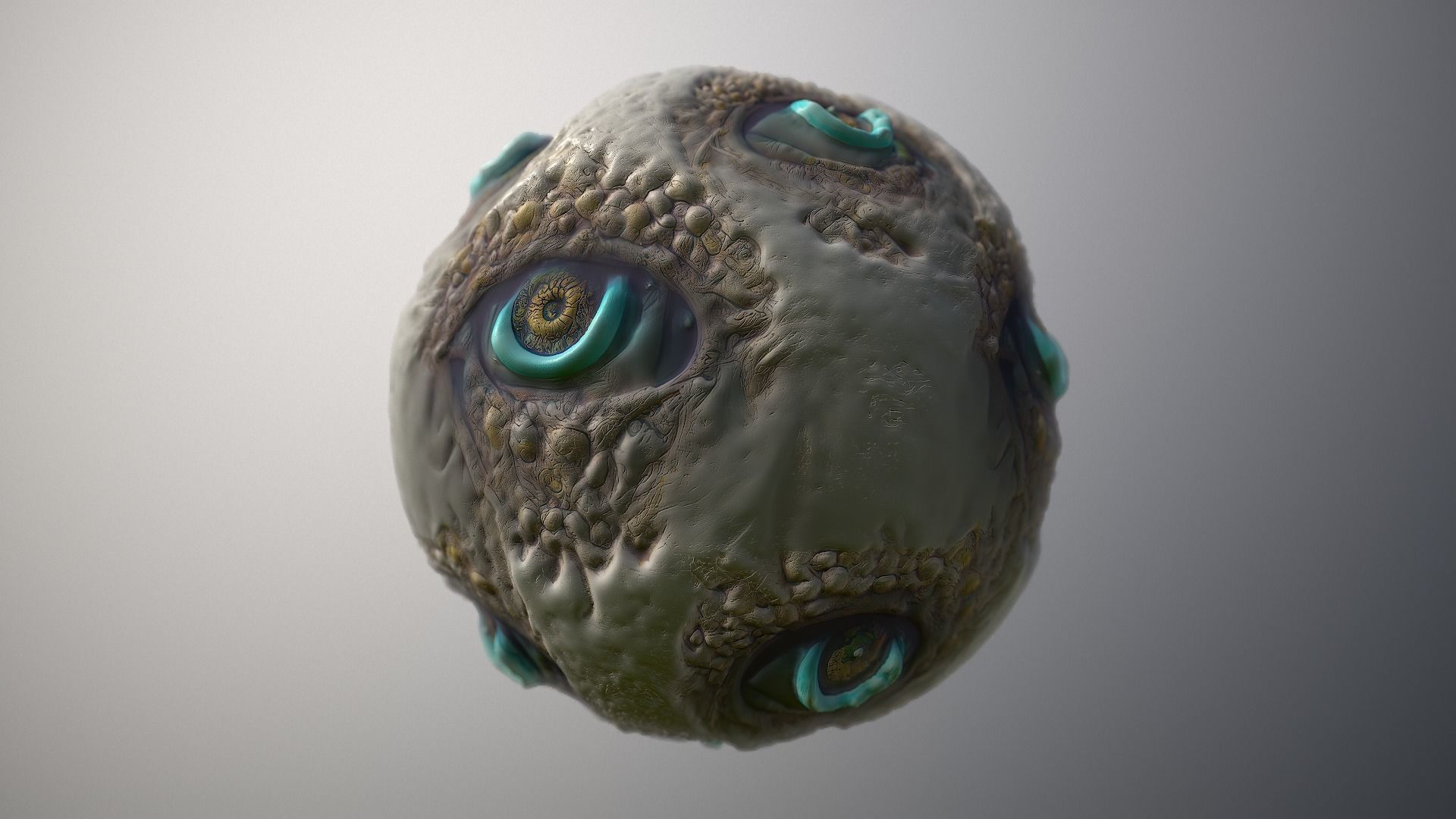 Material Skin Monster 13 Seamless PBR Texture Texture_6