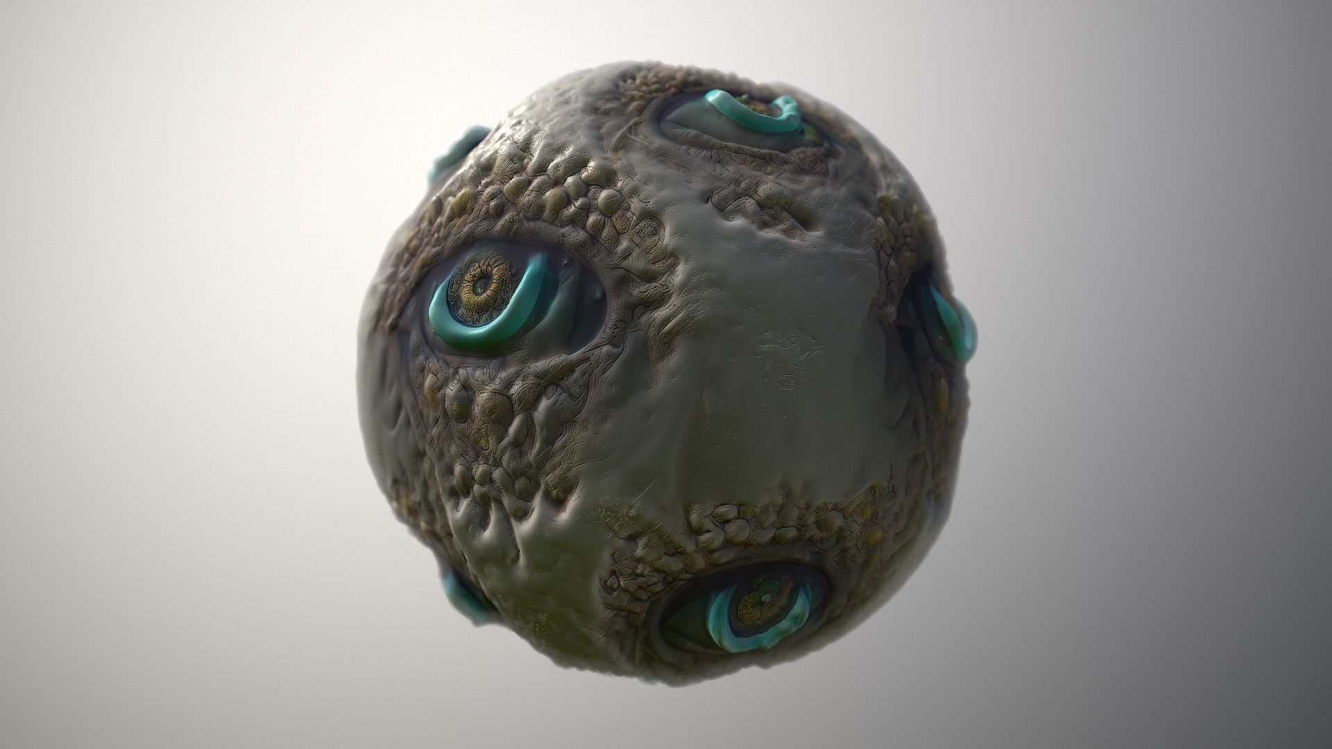 Material Skin Monster 13 Seamless PBR Texture Texture_5