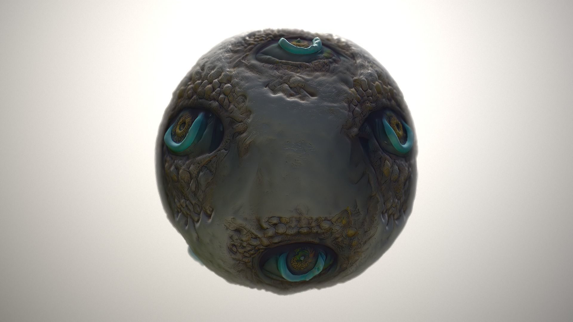 Material Skin Monster 13 Seamless PBR Texture Texture_21