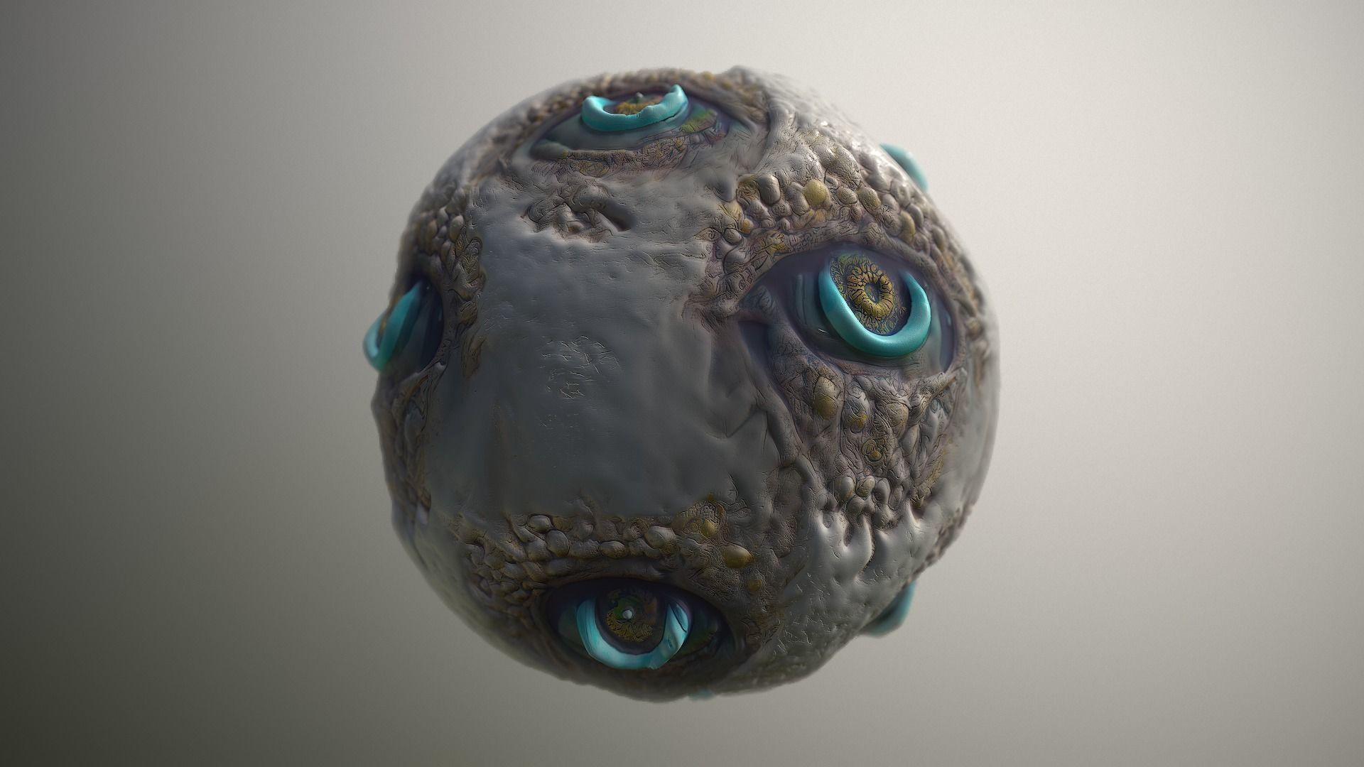 Material Skin Monster 13 Seamless PBR Texture Texture_17