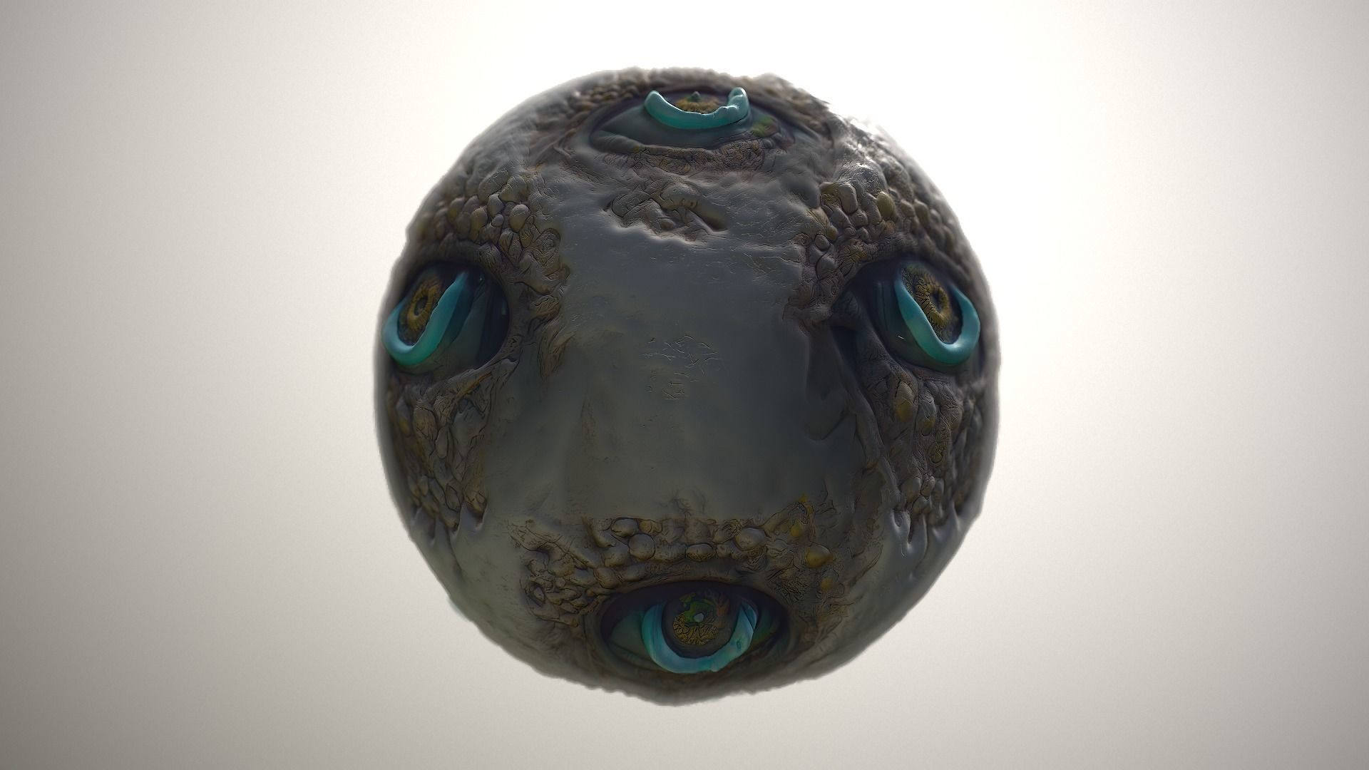 Material Skin Monster 13 Seamless PBR Texture Texture_20