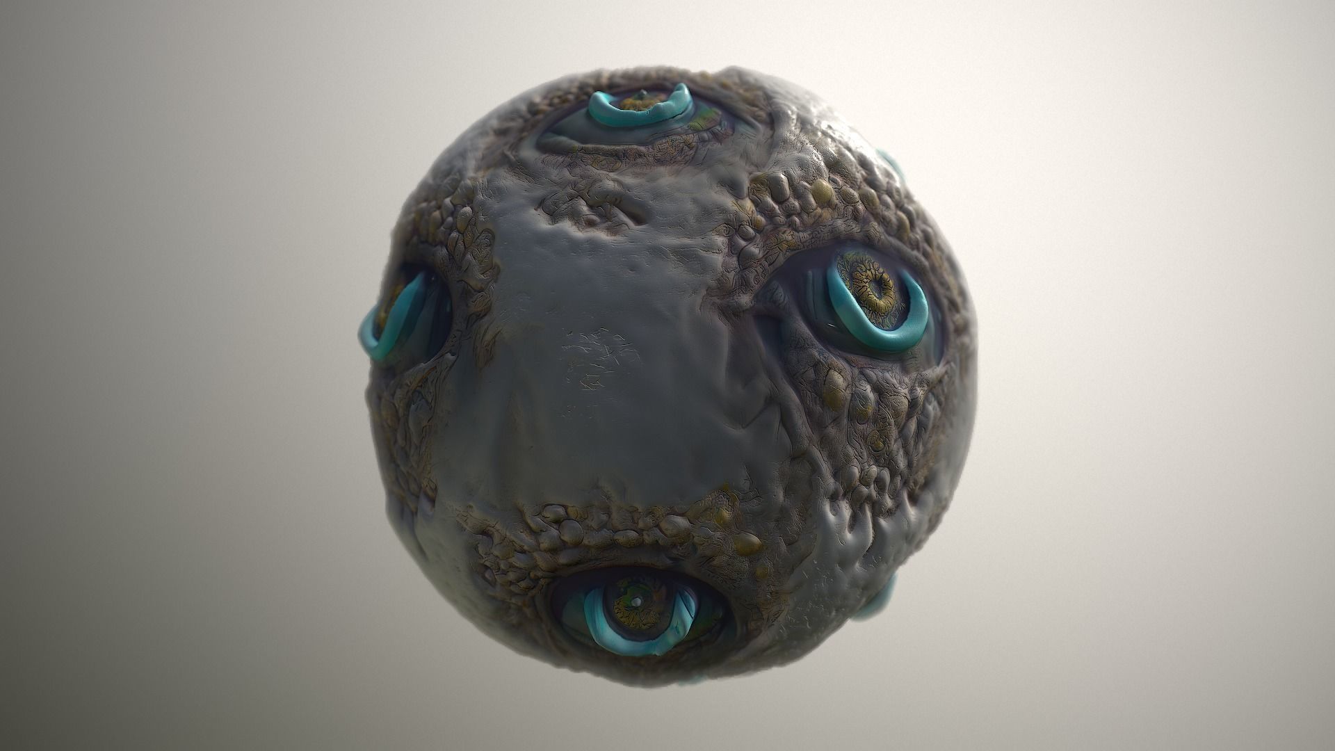Material Skin Monster 13 Seamless PBR Texture Texture_18