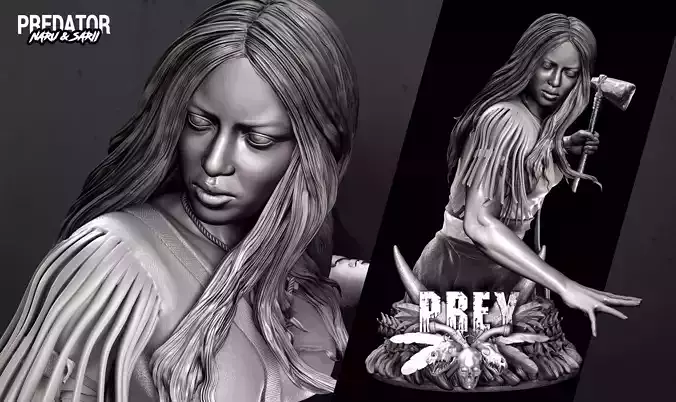 Wicked Movies Naru Bust Tested and ready for 3d printing