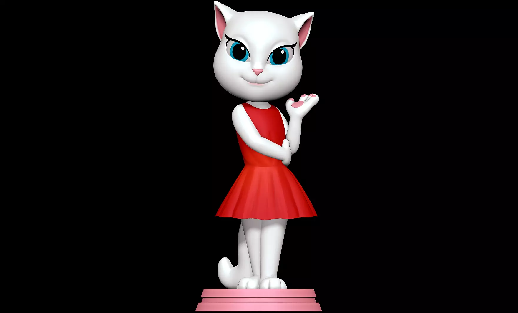 Angela - My Talking Angela 3D print model_0
