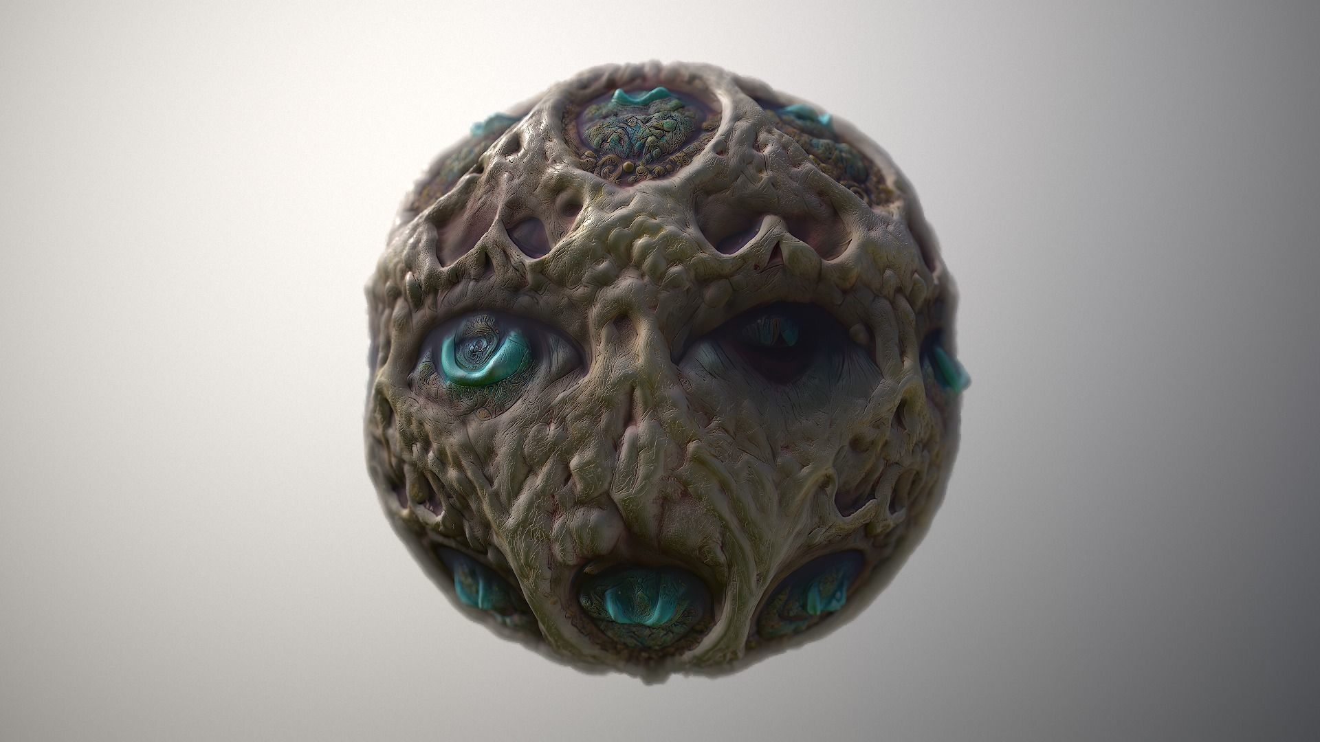 Material Skin Monster 12 Seamless PBR Texture Texture_5