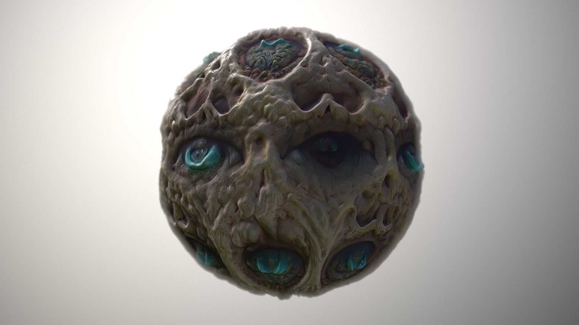 Material Skin Monster 12 Seamless PBR Texture Texture_4