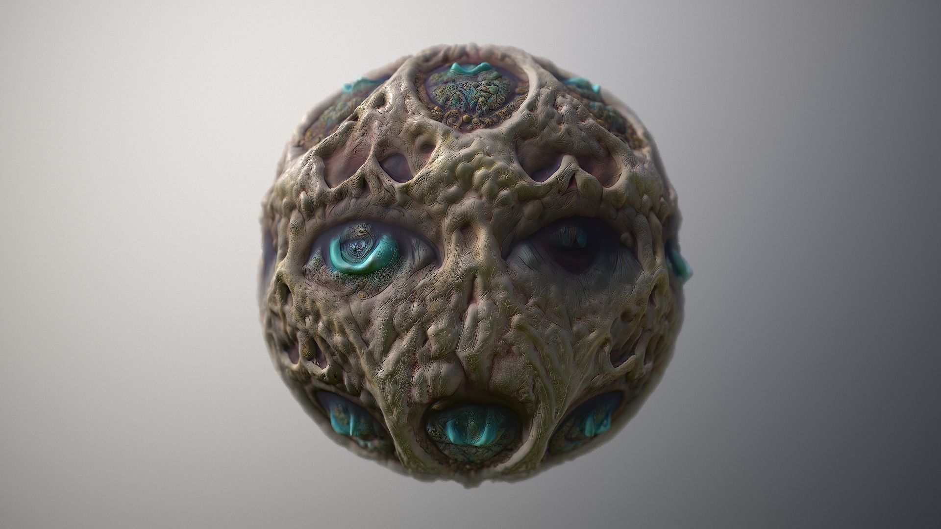 Material Skin Monster 12 Seamless PBR Texture Texture_6