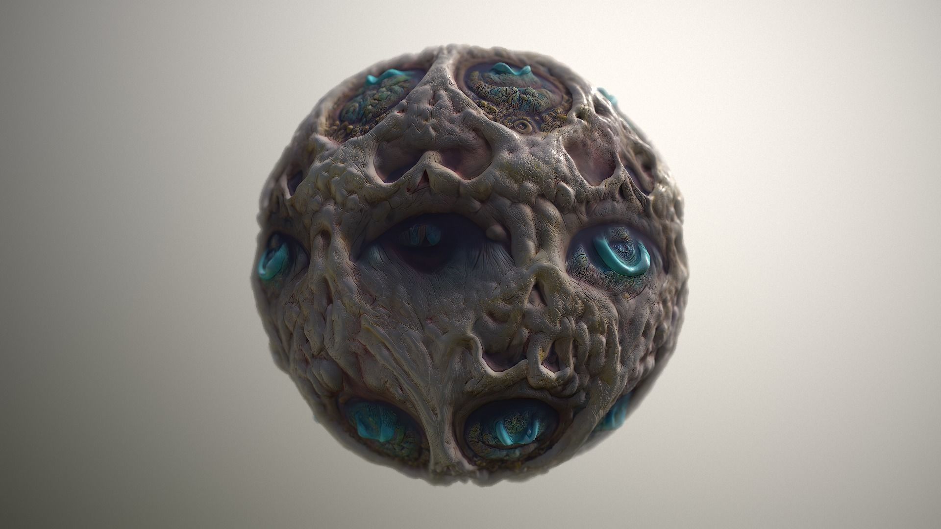 Material Skin Monster 12 Seamless PBR Texture Texture_18