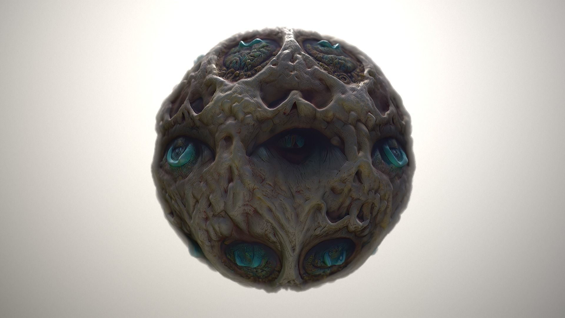Material Skin Monster 12 Seamless PBR Texture Texture_21