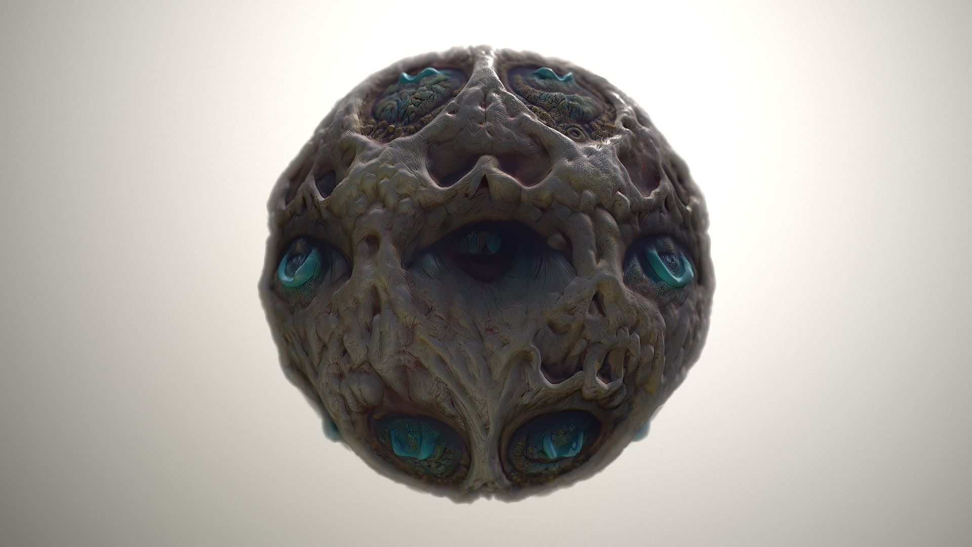 Material Skin Monster 12 Seamless PBR Texture Texture_20