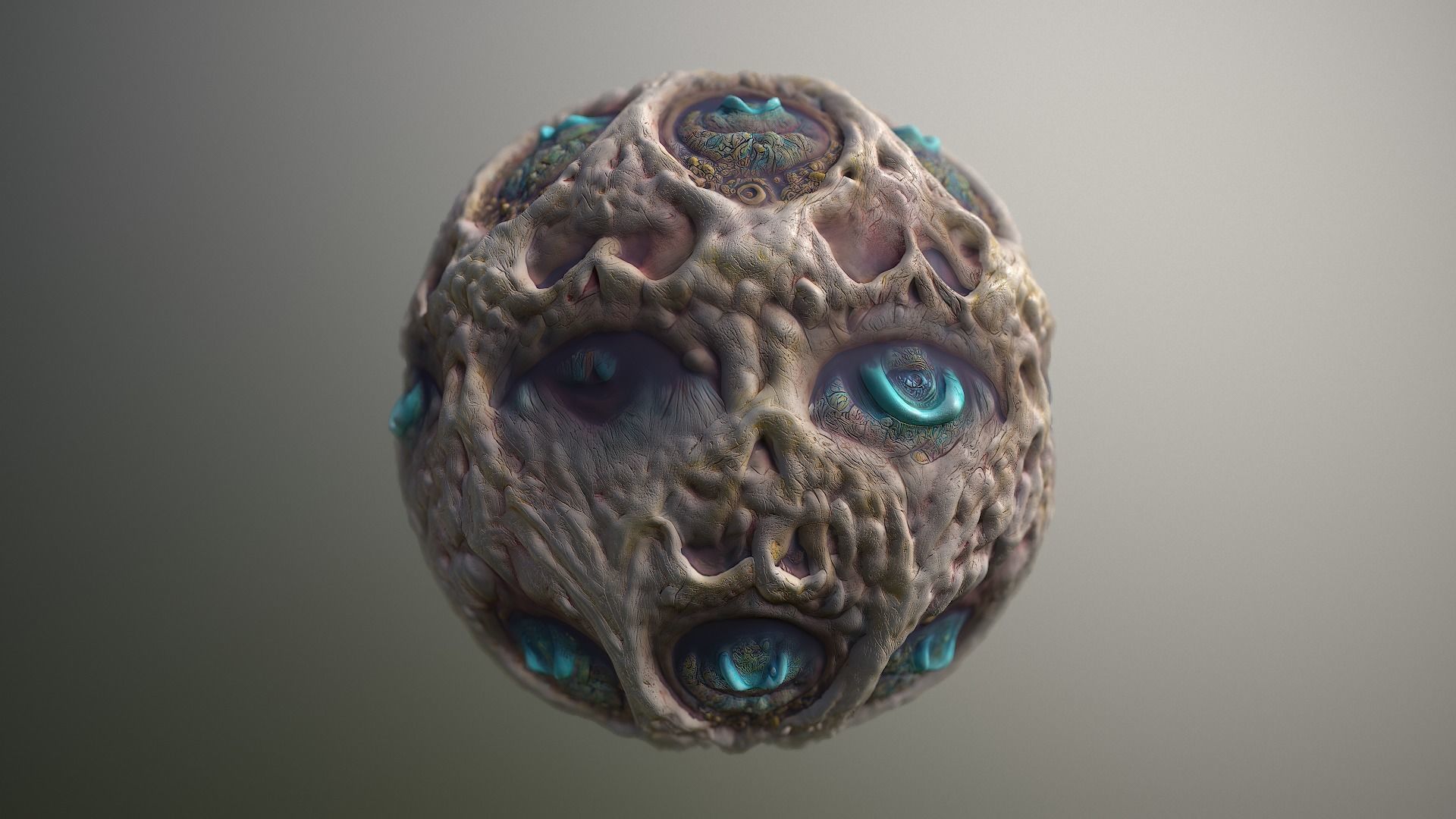 Material Skin Monster 12 Seamless PBR Texture Texture_16
