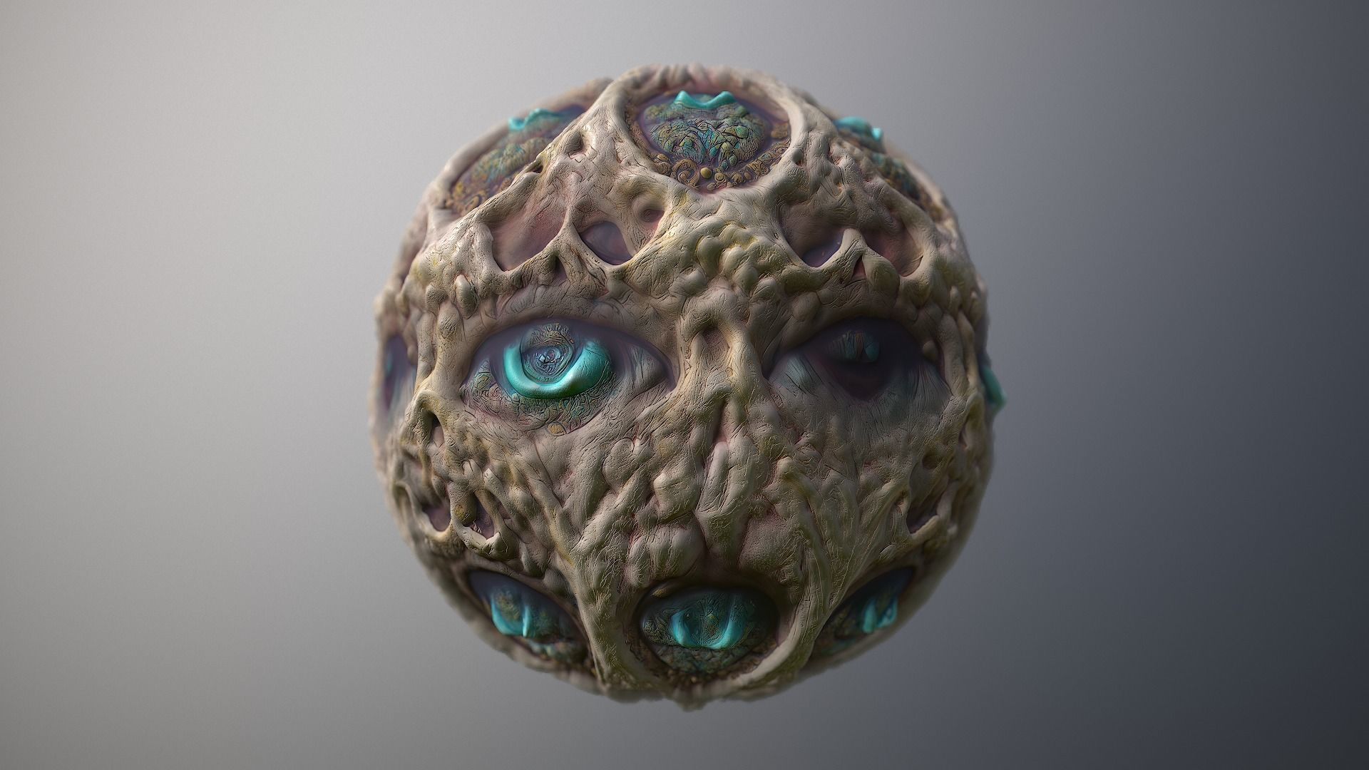 Material Skin Monster 12 Seamless PBR Texture Texture_7