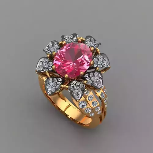 Gold diamond jewelry for woman