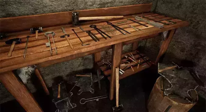 Blacksmith Props  23 Assets