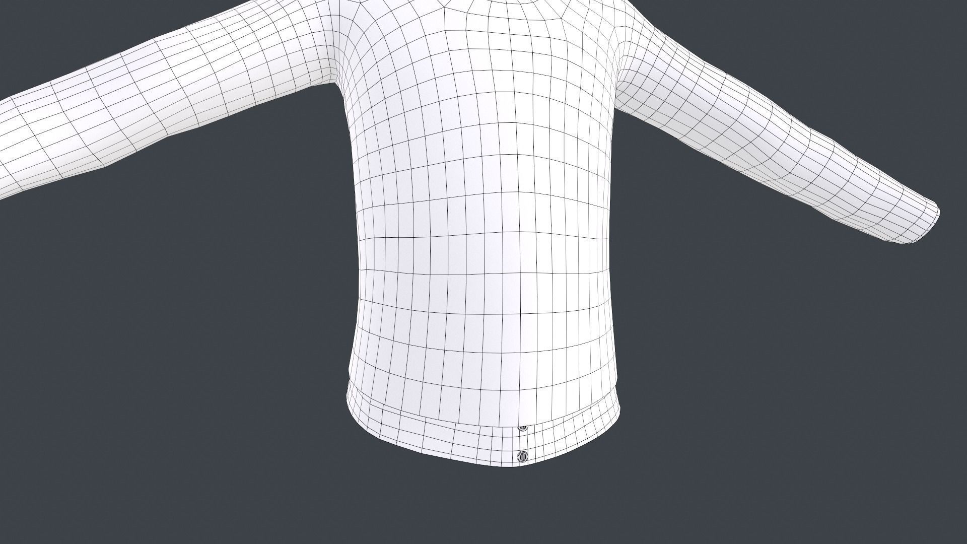 10 Sweater With a Shirt Styles  3D Model Collection_17