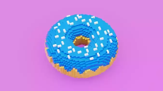 Voxel Donut