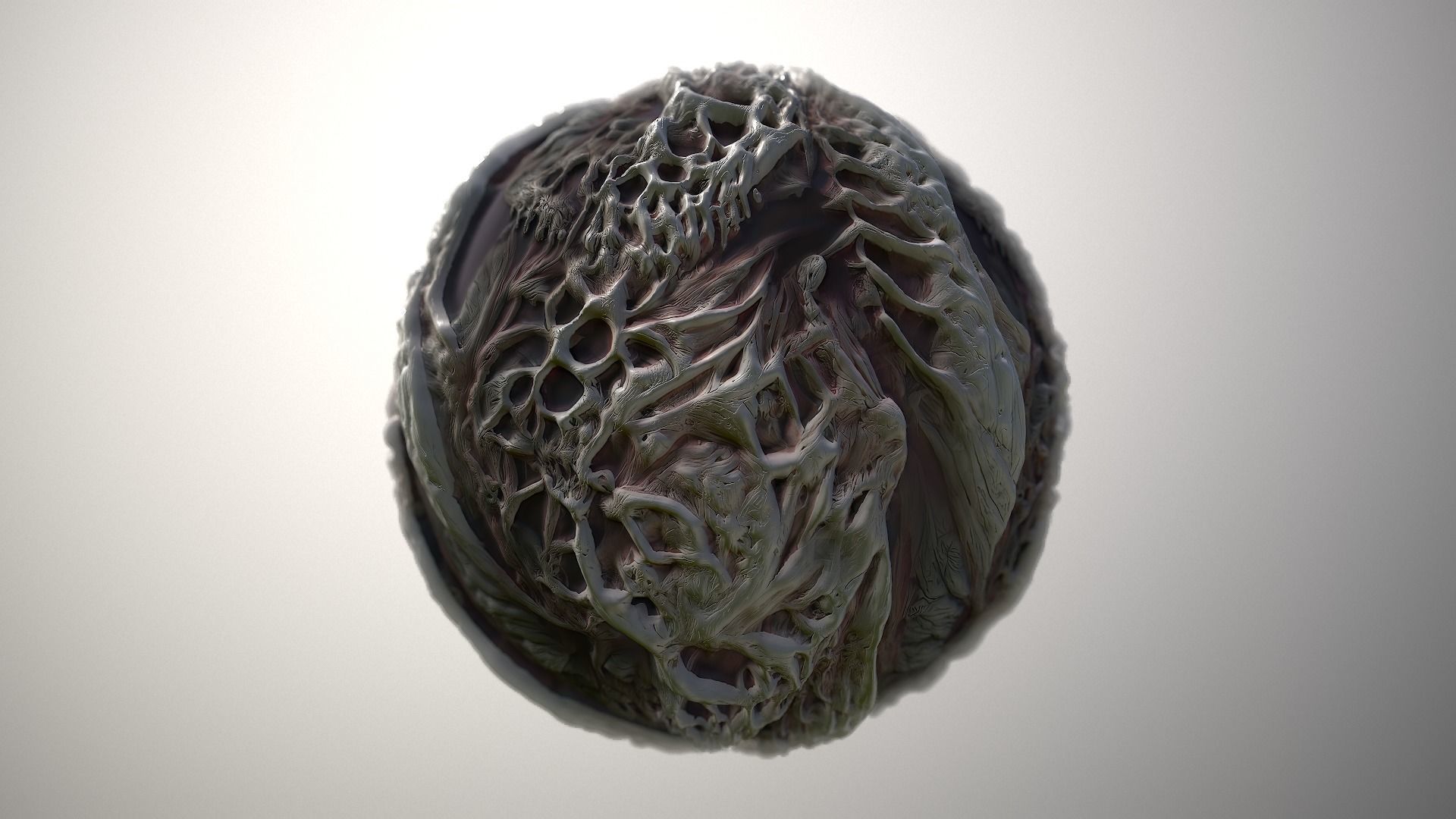 Material Skin Monster 11 Seamless PBR Texture Texture_4