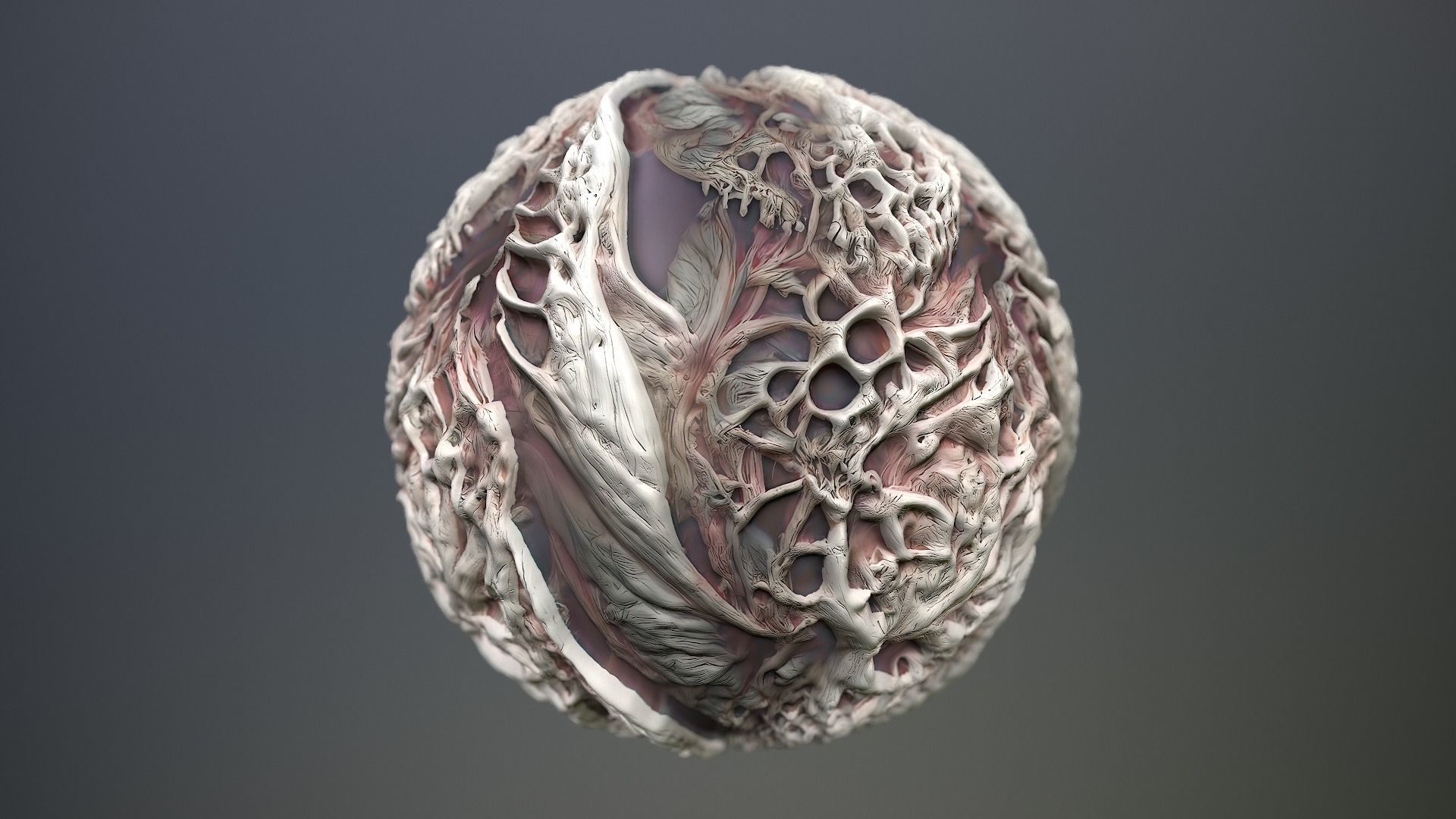 Material Skin Monster 11 Seamless PBR Texture Texture_12
