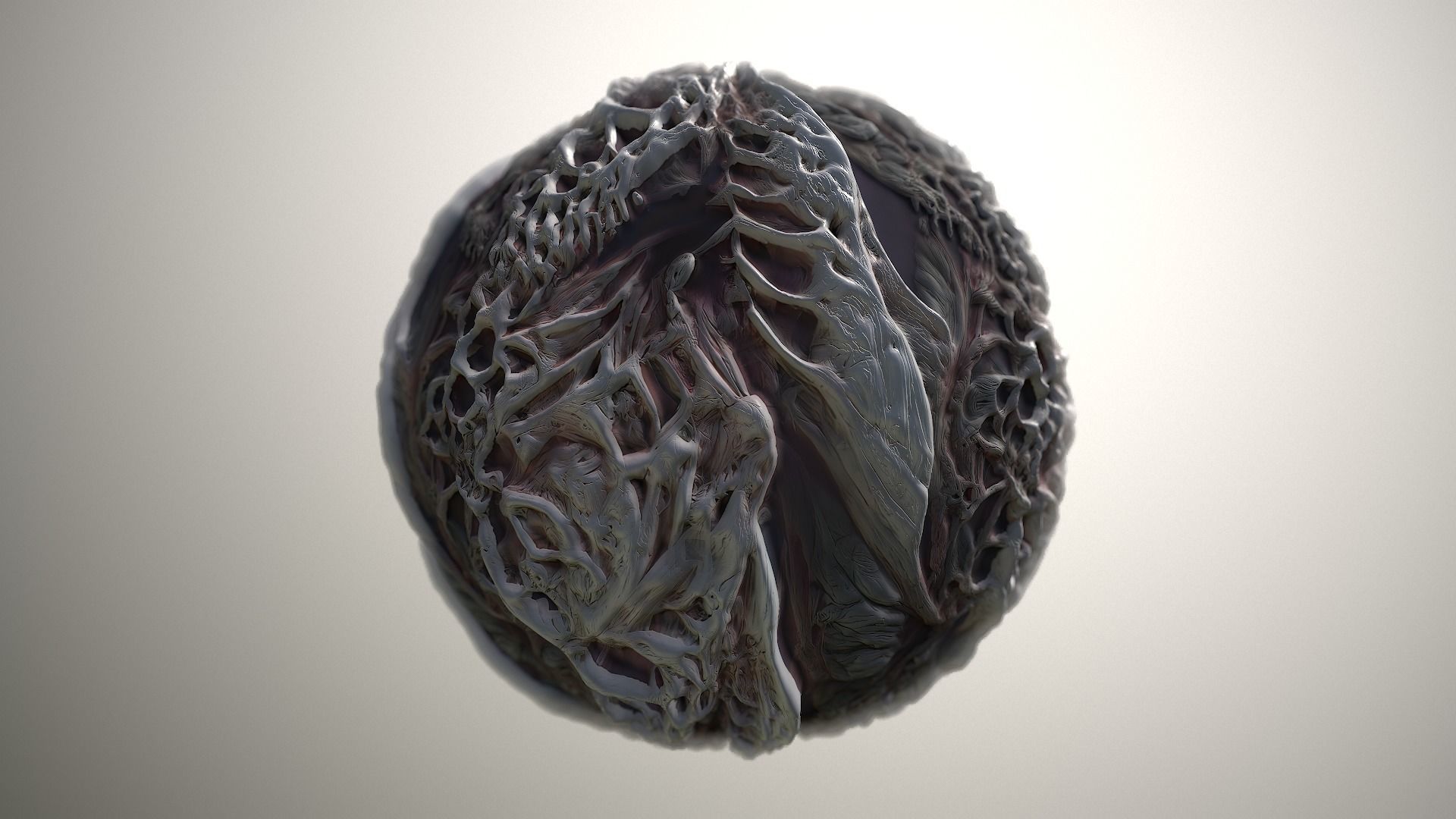 Material Skin Monster 11 Seamless PBR Texture Texture_19