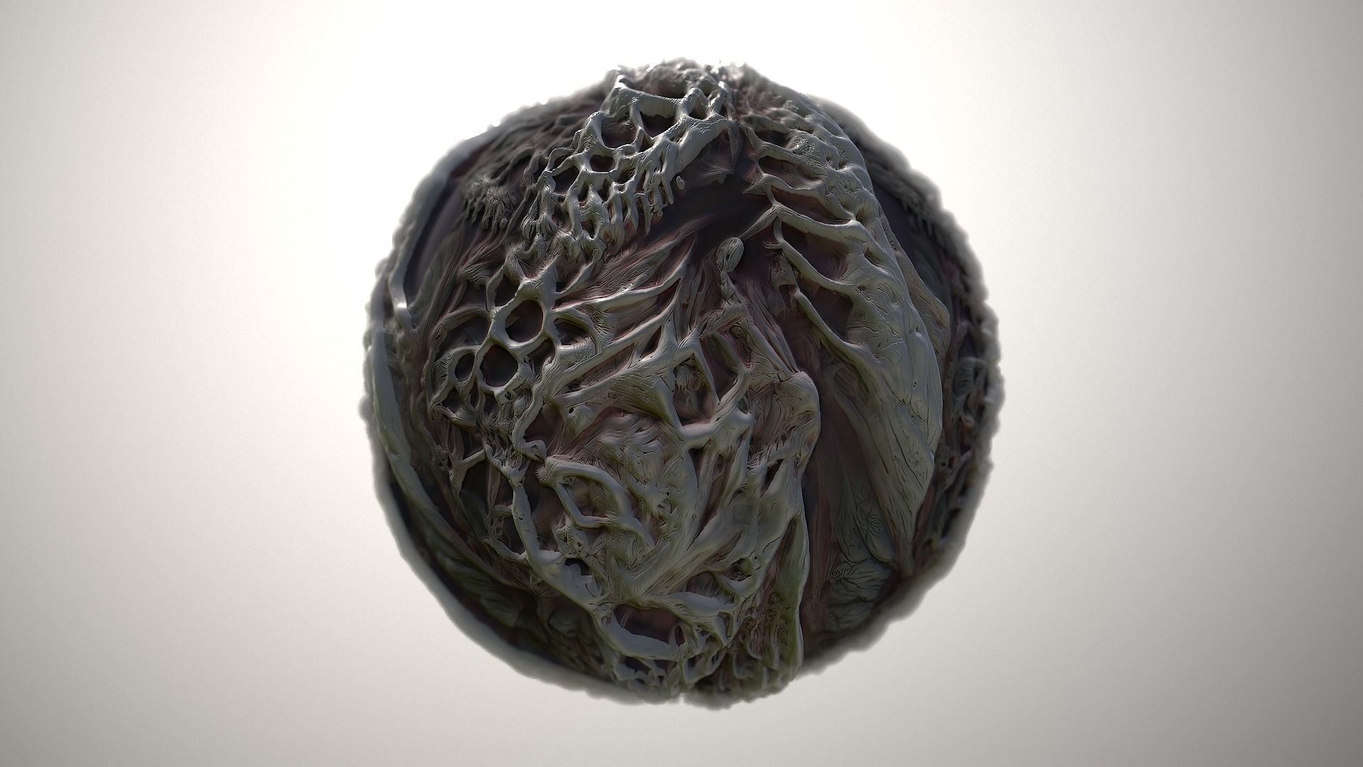 Material Skin Monster 11 Seamless PBR Texture Texture_3