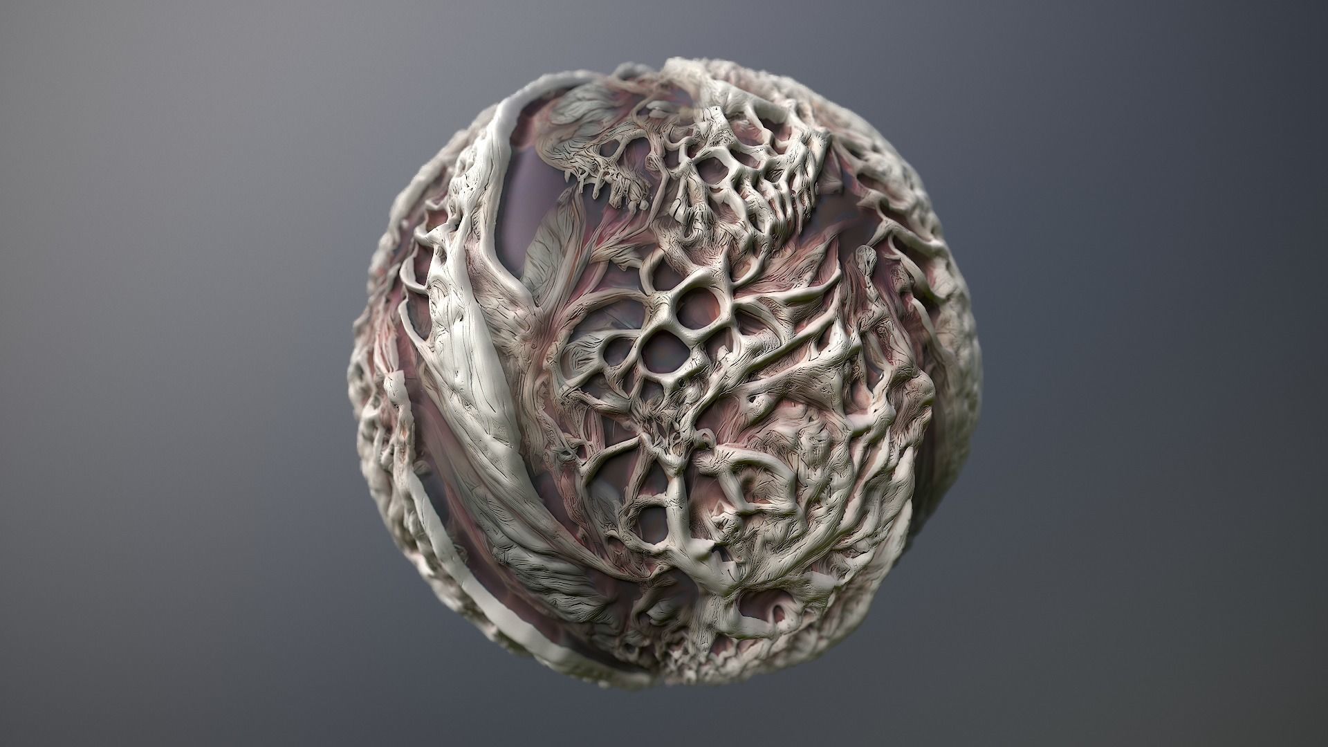 Material Skin Monster 11 Seamless PBR Texture Texture_9