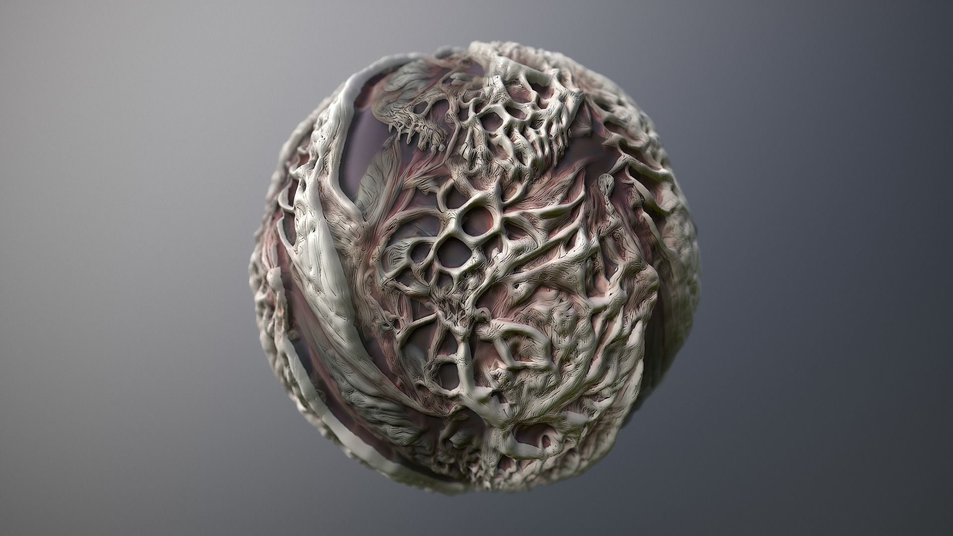 Material Skin Monster 11 Seamless PBR Texture Texture_8