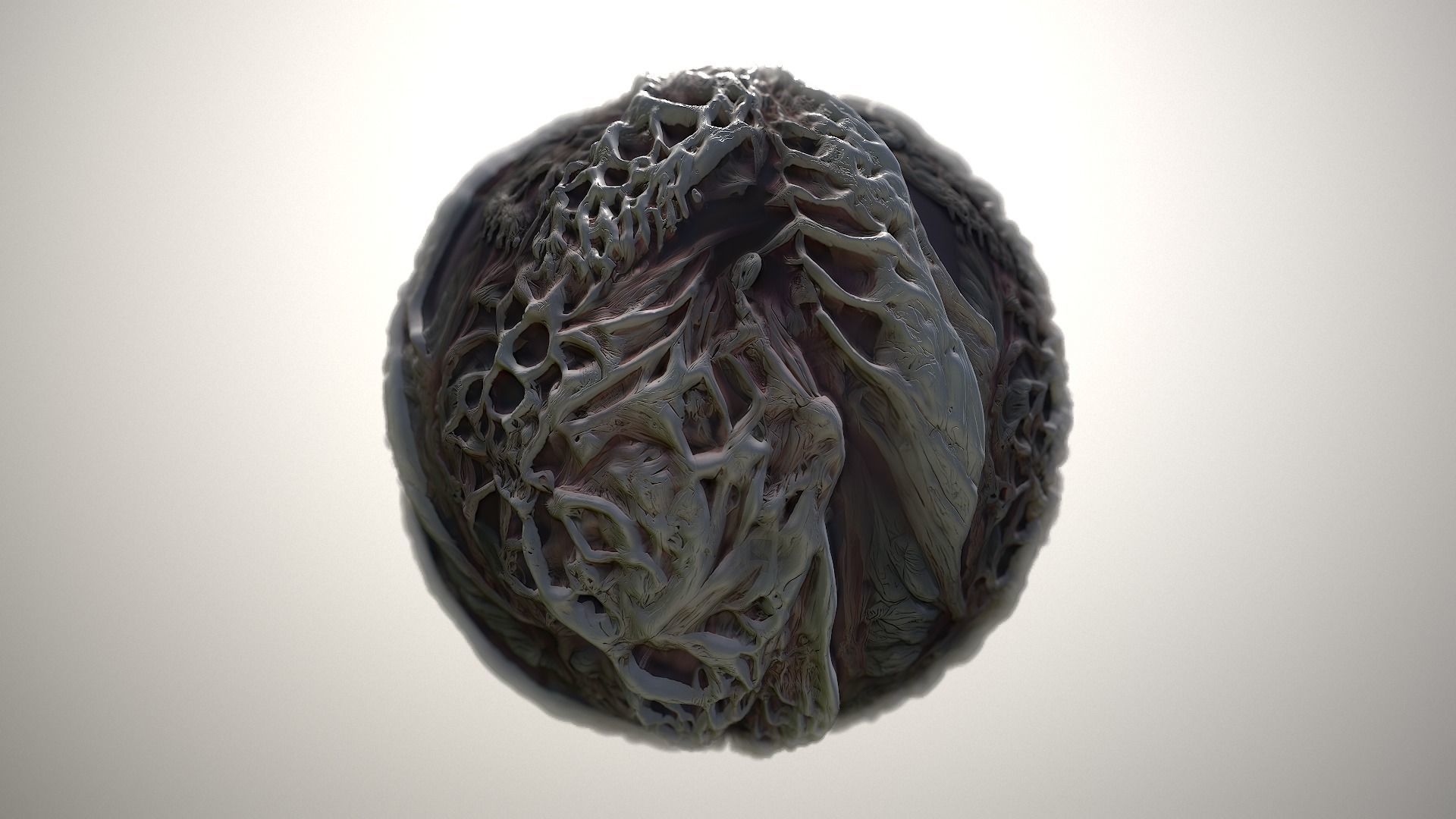 Material Skin Monster 11 Seamless PBR Texture Texture_21