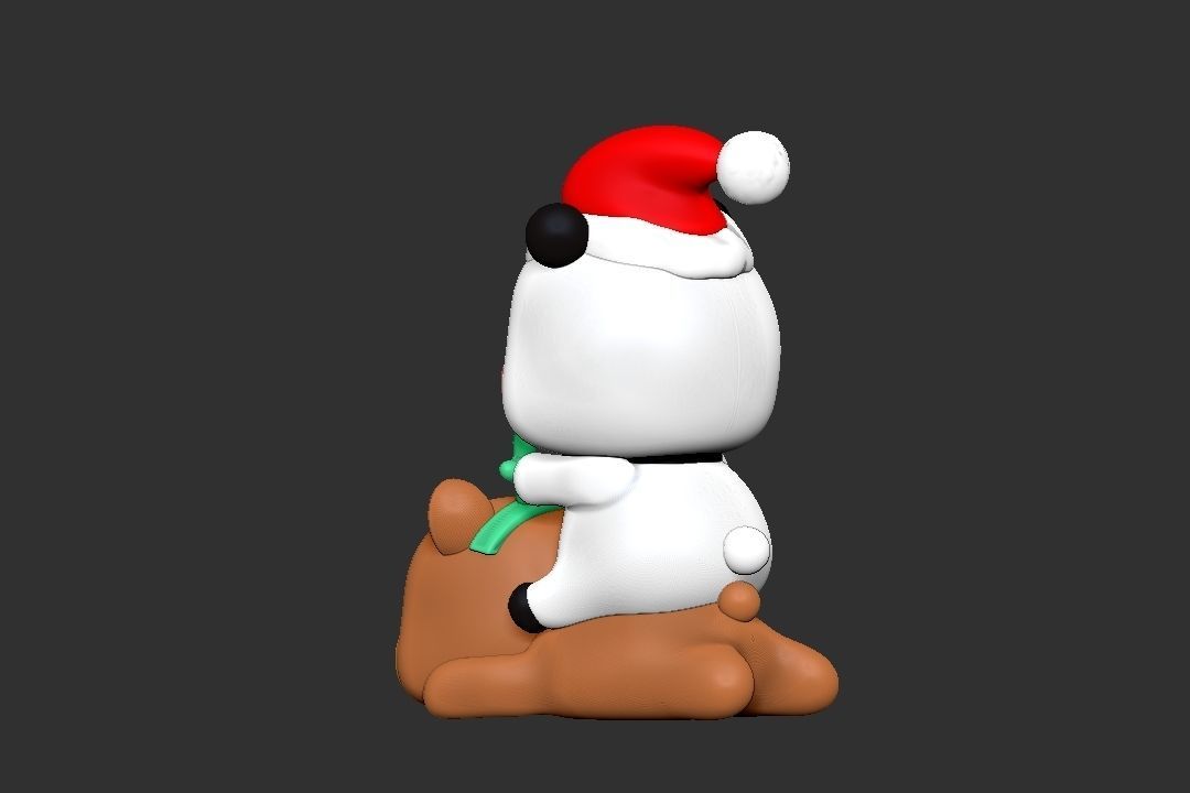 BUBU AND DUDU CHRISTMAS 3D print model_6