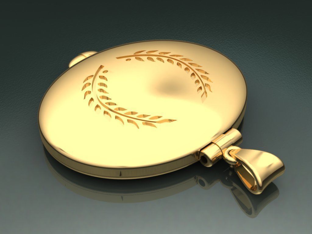 Pendant Hours 3D print model_2